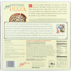 AMY'S: Spinach Pizza, 14 oz