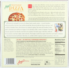 AMY'S: 3 Cheese Pizza with Cornmeal Crust, 14.5 oz