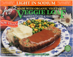 AMY'S: Veggie Loaf Mashed Potatoes & Vegetables, 10 oz