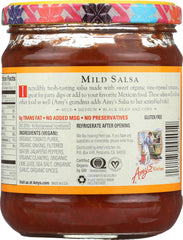 AMY'S: Salsa Mild, 14.7 oz