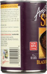 AMY'S: Organic Soup Low Fat Black Bean Vegetable, 14.5 oz