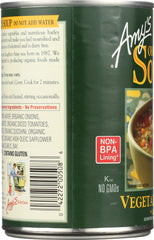 AMY'S: Organic Soup Low Fat Vegetable Barley, 14.1 oz