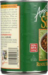 AMYS: Soup Vegetable Gluten Free, 14 oz