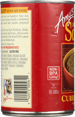 AMYS: Soup Curried Lentil Gluten Free, 14.5 oz