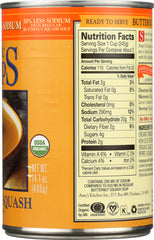 AMY'S: Organic Soup Light in Sodium Butternut Squash, 14.1 oz