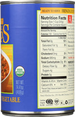 AMYS: Soup Vegetable French Country Gluten Free, 14.4 oz