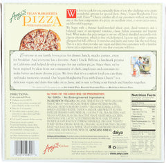 AMYS: Vegan Margherita Pizza with Daiya Cheeze, 13.50 oz