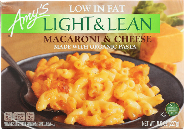 AMY'S: Light & Lean Macaroni & Cheese, 8 oz