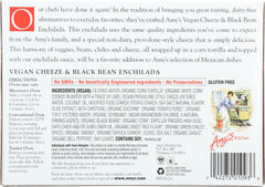 AMYS: Vegan Cheeze and Black Bean Enchilada, 9 oz