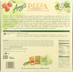 AMYS: Meatless Pepperoni Pizza, 14.40 oz