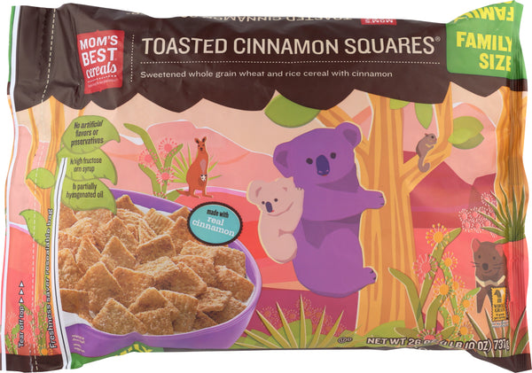 MOMS BEST: Cereal Toasted Cinnamion, 26 oz