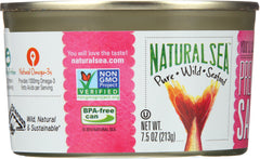 NATURAL SEA: Premium Pink Salmon Unsalted, 7.5 oz