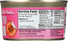 NATURAL SEA: Premium Pink Salmon Unsalted, 7.5 oz
