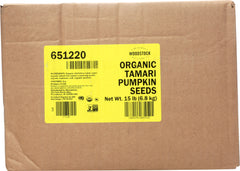 WOODSTOCK: Pumpkin Seeds Tamari Organic, 15 lb