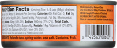 NATURAL SEA: Chunk Light Wild Yellowfin Tuna Salted, 5 oz