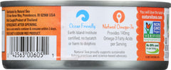 NATURAL SEA: Chunk Light Wild Caught Yellowfin Tuna No Salt Added, 5 oz