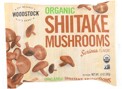 WOODSTOCK: Organic Frozen Shiitake Mushrooms, 10 oz
