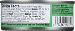 NATURAL SEA: Solid White Wild Tuna Albacore Salted, 5 oz