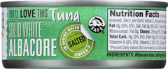 NATURAL SEA: Solid White Wild Tuna Albacore Salted, 5 oz