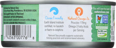NATURAL SEA: Solid White Tuna Albacore No Salt Added, 5 oz