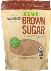 WOODSTOCK: Brown Sugar Organic Sweet, 16 oz