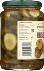 WOODSTOCK: Pickles Sweet Bread and Butter, 24 oz