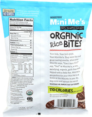 WOODSTOCK: Rice Bites Milk Chocolate Organic, 2.1 oz