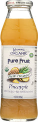 LAKEWOOD: Juice Pineapple Pure Fruit Organic, 12.5 oz