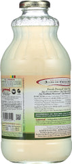 LAKEWOOD ORGANIC: Pure Aloe Inner Fillet Juice with Lemon, 32 Oz