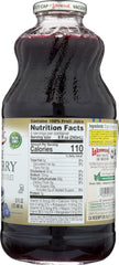 LAKEWOOD: Organic Fresh Pressed Pure Blueberry Juice, 32 oz