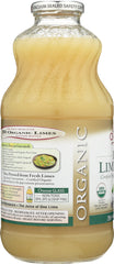 LAKEWOOD: Juice Pure Lime Organic, 32 oz