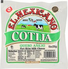 EL MEXICANO: Cotija Queso Añejo, 10 oz