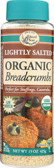 EDWARD & SONS: Bread Crumb Lightly Salted Organic, 15 oz