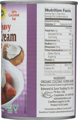 LETS DO ORGANICS: Organic Heavy Coconut Cream 30% Coconut Fat, 13.5 oz