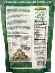 LETS DO ORGANICS: Organic Green Banana Flour, 14 oz