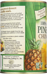 NATIVE FOREST: Organic Pineapple Chunks, 14 oz