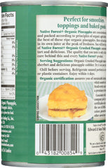 NATIVE FOREST: Organic Crushed Pineapple, 14 oz