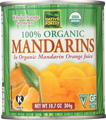 NATIVE FOREST: Organic Mandarin Oranges, 10.75 oz