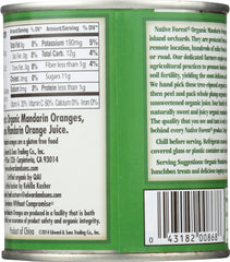 NATIVE FOREST: Organic Mandarin Oranges, 10.75 oz