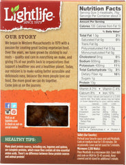 LIGHTLIFE: Smart Menu Veggie Meatballs, 8 oz