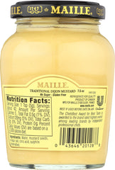 MAILLE: Dijon Originale Traditional Dijon Mustard, 7.5 Oz