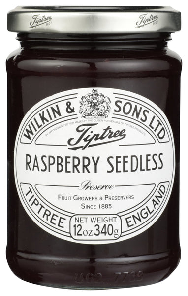 TIPTREE: Preserve Raspberry, Seedless, 12 oz