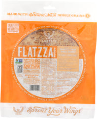 ANGELIC BAKEHOUSE: Flatzza Buddy Sprouted Mash 7-Grain Flatbread, 10 oz