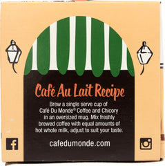 CAFE DU MOND: Coffee Kcup Chicory, (12 pc), 4.9 oz