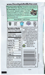 ONCE AGAIN: Almond Butter Squeeze Pack Light Toasted Organic, 1.15 oz