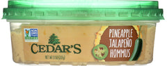 CEDARS: Pineapple Jalapeno Hummus 8 Oz