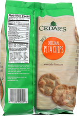 CEDARS: Original Pita Chips 6 oz