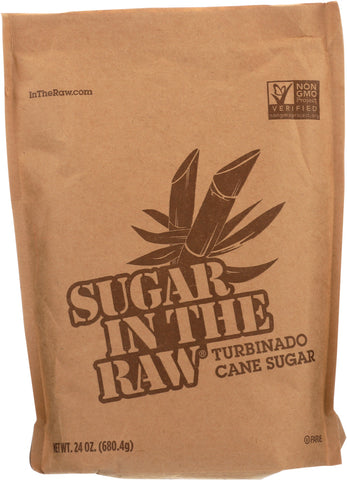 SUGAR IN THE RAW: Natural Cane Turbinado Sugar, 24 oz