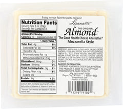 LISANATTI: Almond Mozzarella Style Cheese, 8 oz