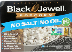 BLACK JEWELL: Popcorn Micro No Salt No Oil, 8.7 oz